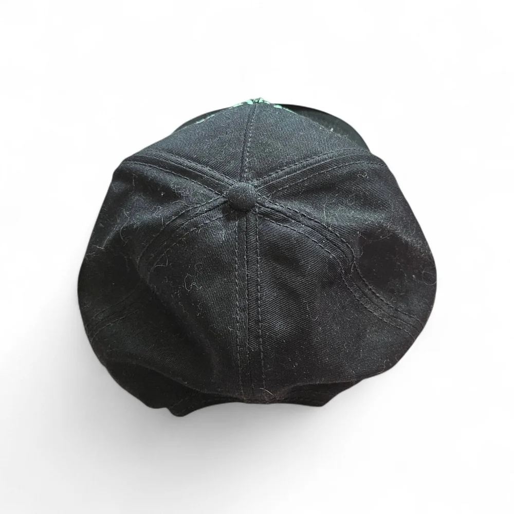 Ouija Board Glow In The Dark Black Snapback Hat